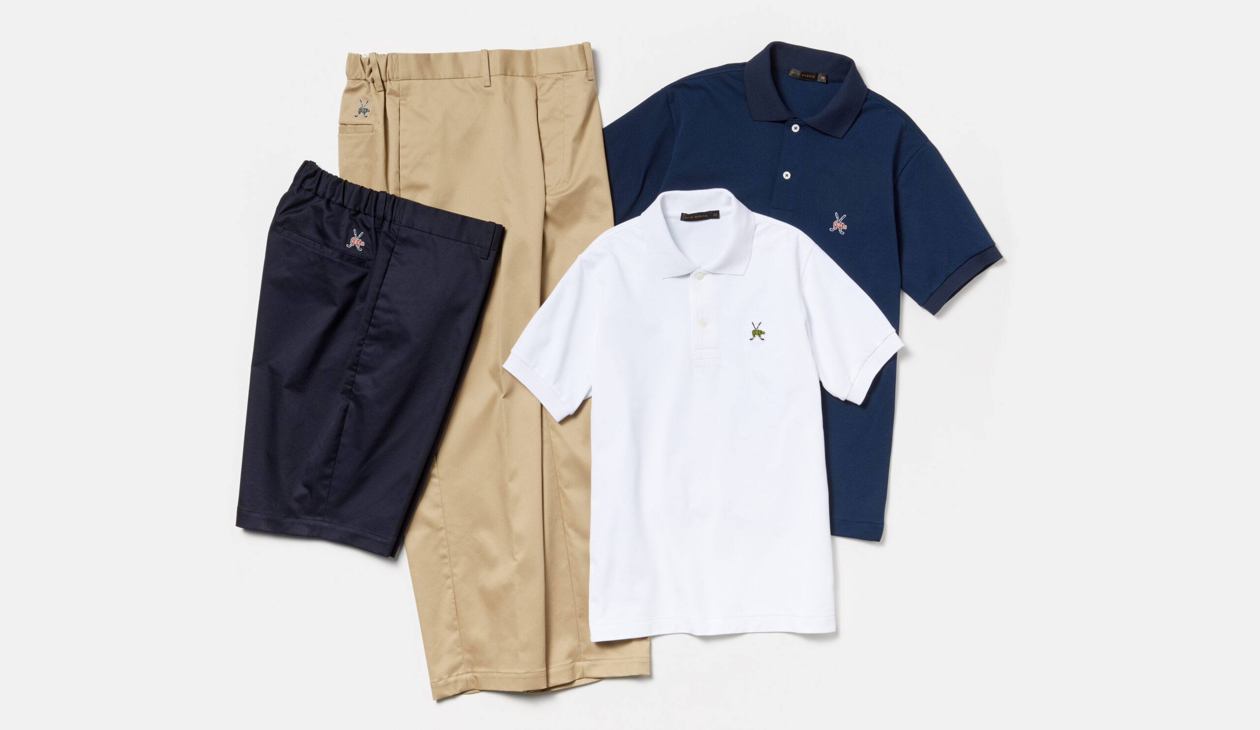 UNITED ARROWS GOLFがSCYE BASICSに別注。上品なゴルフスタイルに