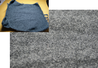 Image:Wool material (After washing)